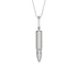 Men Bullet Diamond Pendant - Richard No. 3