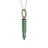 Men Bullet Emerald Pendant - Richard No. 5