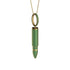 Men Bullet Emerald Pendant - Richard No. 4