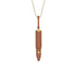 Men Bullet Ruby Pendant - Richard No. 10