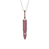 Men Bullet Ruby Pendant - Richard No. 12
