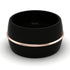 Men's Black Wedding Band - Dylan No. 2