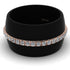 Men's Diamond Studded Wedding Band - Anthony No. 2