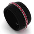 Men's Ruby Studded Wedding Band - Anthony No. 9
