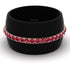 Men's Ruby Studded Wedding Band - Anthony No. 8