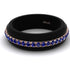 Men's Sapphire Black Ring - Aiden No. 11