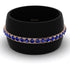 Men's Sapphire Studded Wedding Band - Anthony No. 11