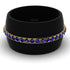 Men's Sapphire Studded Wedding Band - Anthony No. 10