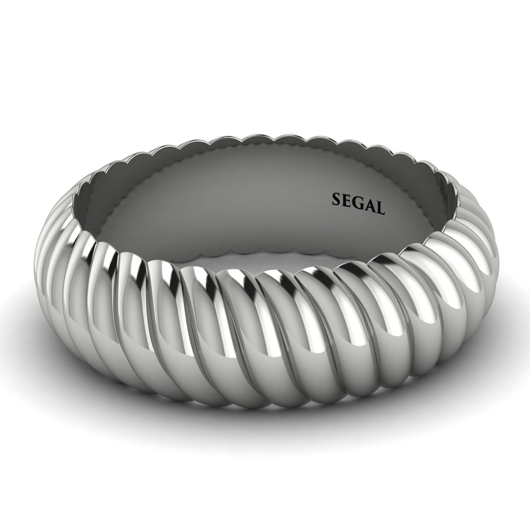 Classic Twist Men's Wedding Band