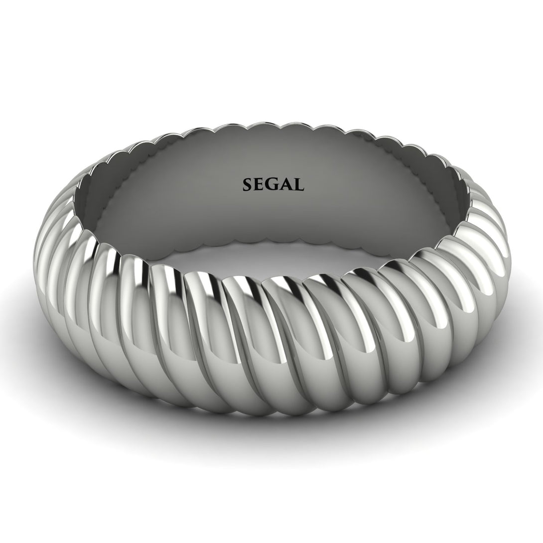 Classic Twist Men's Wedding Band