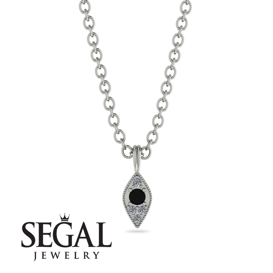 Milgrain Diamond Necklace - Jessie No. 9