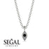 Milgrain Diamond Necklace - Jessie No. 9