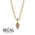 Milgrain Diamond Necklace - Jessie No. 1