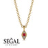 Milgrain Diamond Necklace - Jessie No. 10