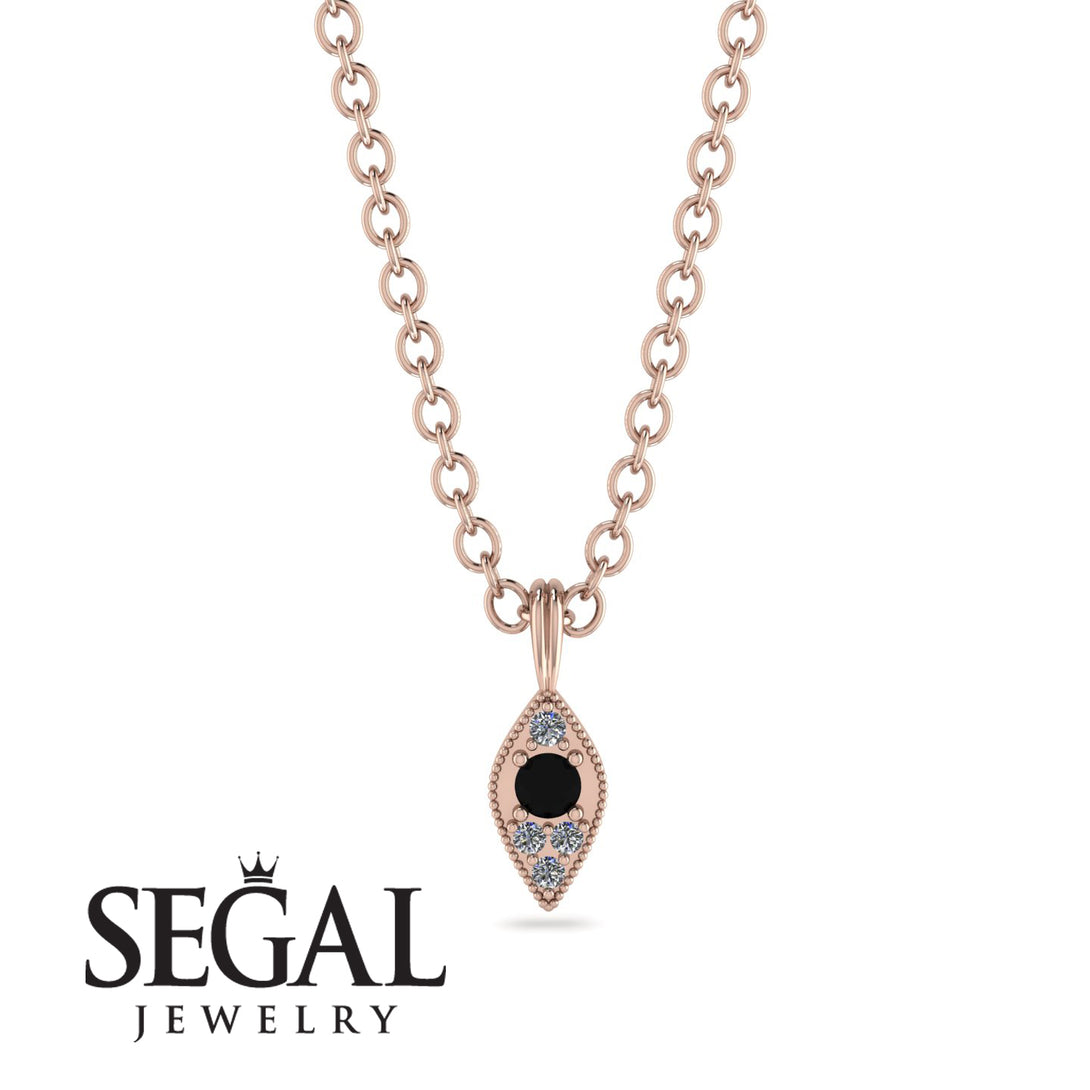 Milgrain Diamond Necklace - Jessie No. 8