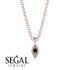 Milgrain Diamond Necklace - Jessie No. 8