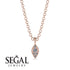 Milgrain Diamond Necklace - Jessie No. 2