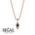 Milgrain Diamond Necklace - Jessie No. 14