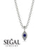 Milgrain Diamond Necklace - Jessie No. 15