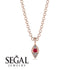 Milgrain Diamond Necklace - Jessie No. 11