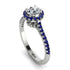 Milgrain Halo Diamond Ring - Betty No. 63