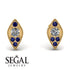 Milgrain Marquise Diamond Earrings - Faye No. 61