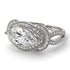 Milgrain Marquise Diamond Engagement Ring - Marley No. 3