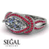 Milgrain Marquise Diamond Engagement Ring - Marley No. 48