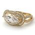 Milgrain Marquise Diamond Engagement Ring - Marley No. 1 image 3