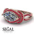 Milgrain Marquise Diamond Engagement Ring - Marley No. 47