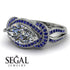Milgrain Marquise Diamond Engagement Ring - Marley No. 63