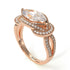 Milgrain Marquise Diamond Engagement Ring - Marley No. 2