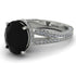 Milgrain Oval Diamond Engagement Ring - Nicole No. 9 image 1