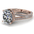 Milgrain Oval Diamond Engagement Ring - Nicole No. 2 image 1