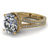 Milgrain Oval Diamond Engagement Ring - Nicole No. 1