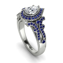 Milgrain Pear Cut Diamond Ring - Lisa No. 63 image 1