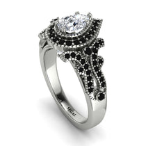 Milgrain Pear Cut Diamond Ring - Lisa No. 33 image 1