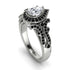 Milgrain Pear Cut Diamond Ring - Lisa No. 33