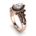 Milgrain Pear Cut Diamond Ring - Lisa No. 32 image 1