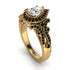 Milgrain Pear Cut Diamond Ring - Lisa No. 31 image 1