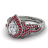 Milgrain Pear Cut Diamond Ring - Lisa No. 48 image 3