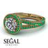 Milgrain Round Diamond Engagement Ring - Payton No. 16 image 10