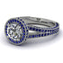 Milgrain Round Diamond Engagement Ring - Payton No. 63