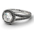 Milgrain Round Diamond Engagement Ring - Payton No. 33 image 1