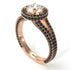 Milgrain Round Diamond Engagement Ring - Payton No. 32 image 3