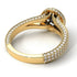 Milgrain Round Black Diamond Engagement Ring - Payton No. 7 image 4