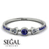 Minimalist Geometric Sapphire Ring - Kimberly No. 63 image 2