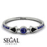 Minimalist Geometric Sapphire Ring - Kimberly No. 69