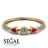 Minimalist Geometric Diamond Ring - Kimberly No. 10 image 2