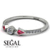 Minimalist Geometric Diamond Ring - Kimberly No. 12 image 3